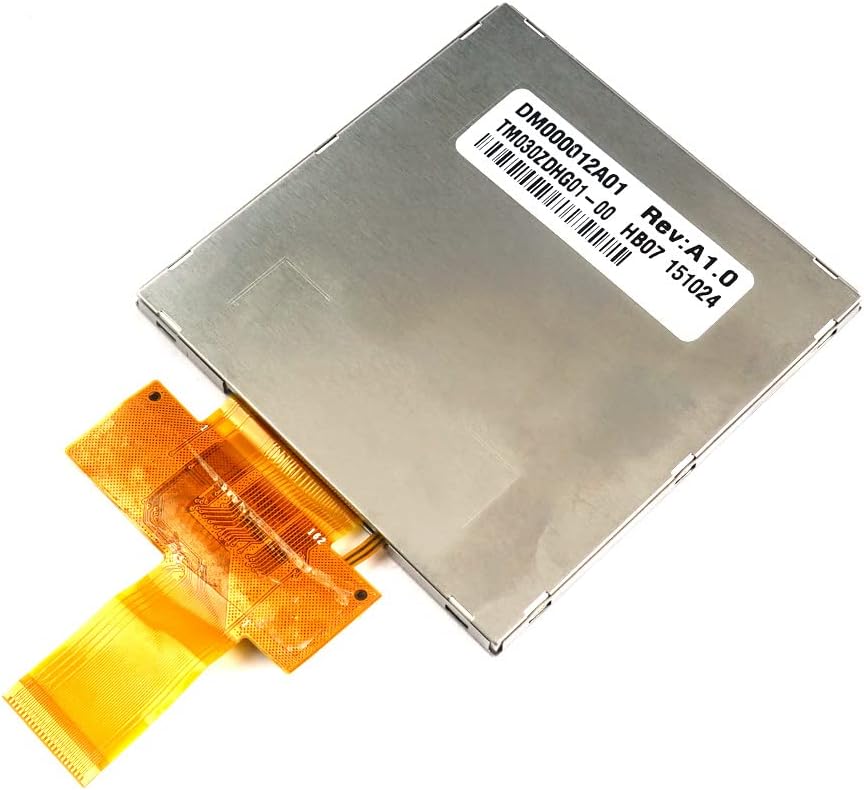 MC3200 LCD Screen Display Module for Zebra for Symbol MC3200 MC32N0-G MC32N0-R MC32N0-S Handheld Barcode Scanner with Cable,Screen Replacement Support Mobile Computer,P/N:TM030ZDHG01