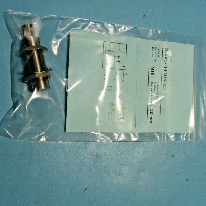 DW-AS-714-M18-002 sensors proximity switches for Contrinex