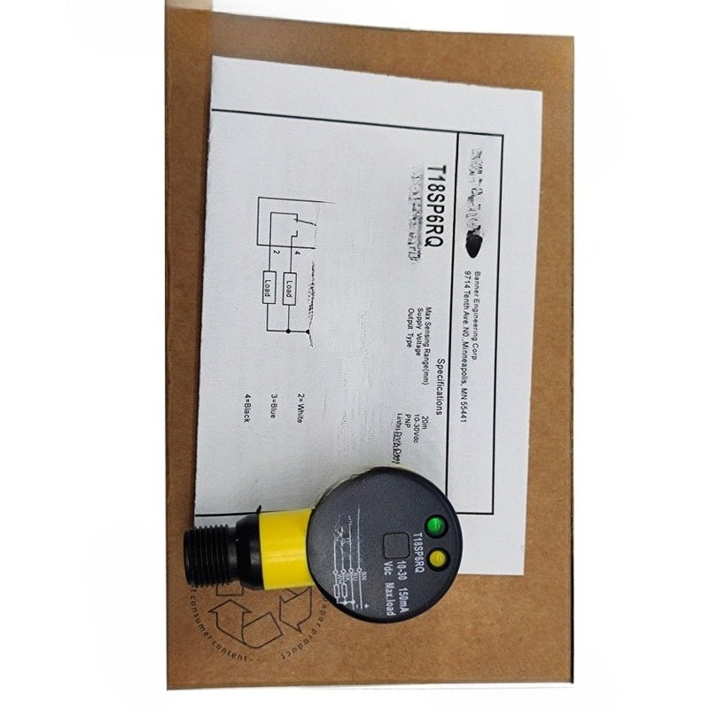 10-30VDC Receiving Photoelectric Switch Sensor For BANNER T18SP6RQ