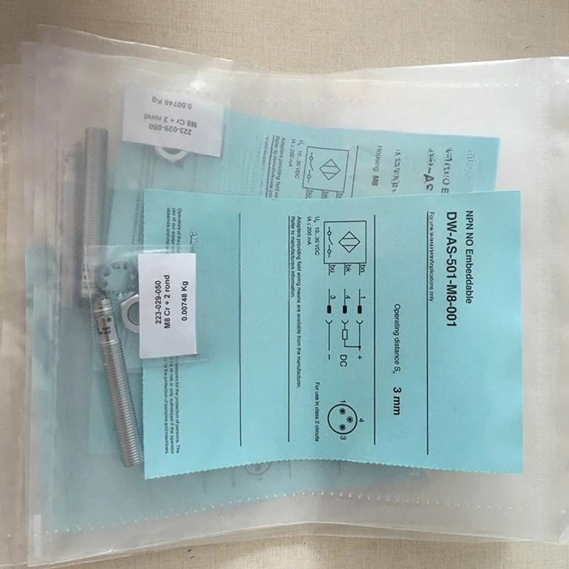 DW-AS-501-M8-001 sensors proximity switches for Contrinex