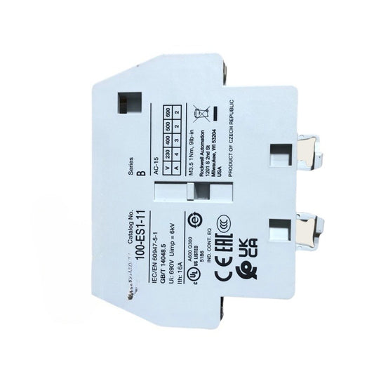 100-ES1-11 1PCS Auxiliary Contact 100-ES1-11 for  Allen-Bradley