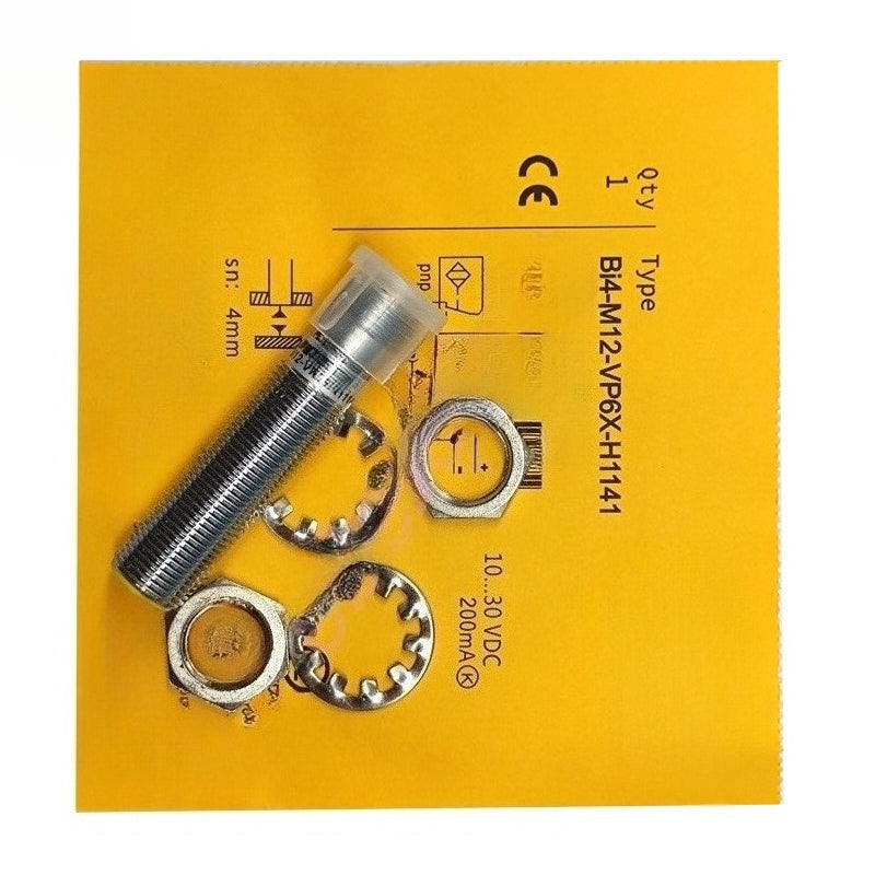 Inductive Proximity Sensor For TURCK BI4-M12-VP6X-H1141 10-30VDC 200mA 4mm