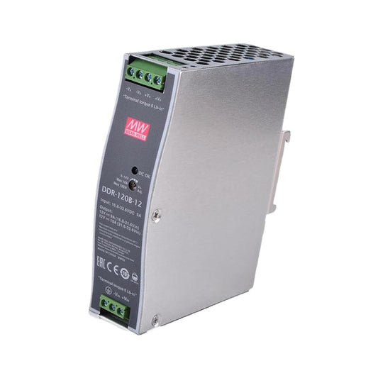 MEAN WELL DDR-120B-12 120W DIN Rail DC/DC Converter O/P +12V10A - 1 item(s)