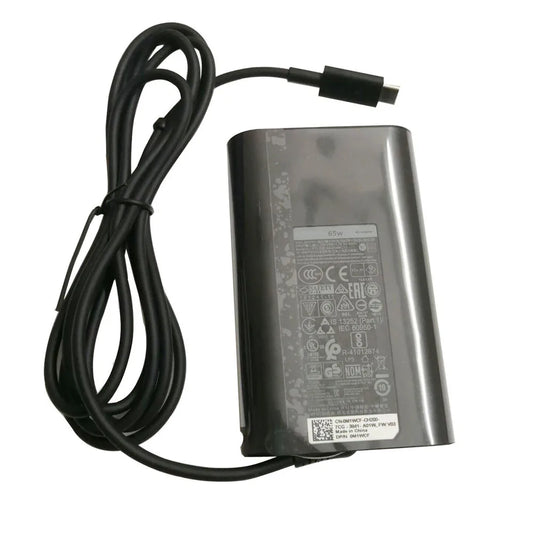 65W USB Type C AC Power Adapter Charger for Dell Laptop Latitude Venue XPS US