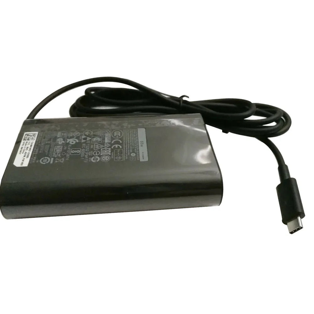 65W USB Type C AC Power Adapter Charger for Dell Laptop Latitude Venue XPS US