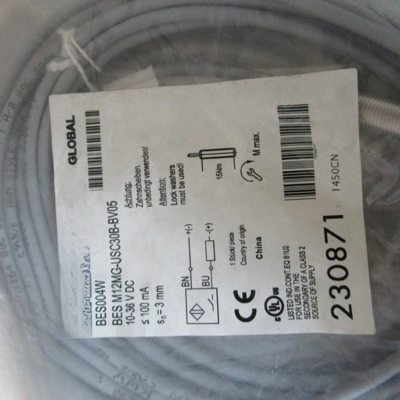 BES004W (BES M12MG-USC30B-BV05) sensors for BALLUFF