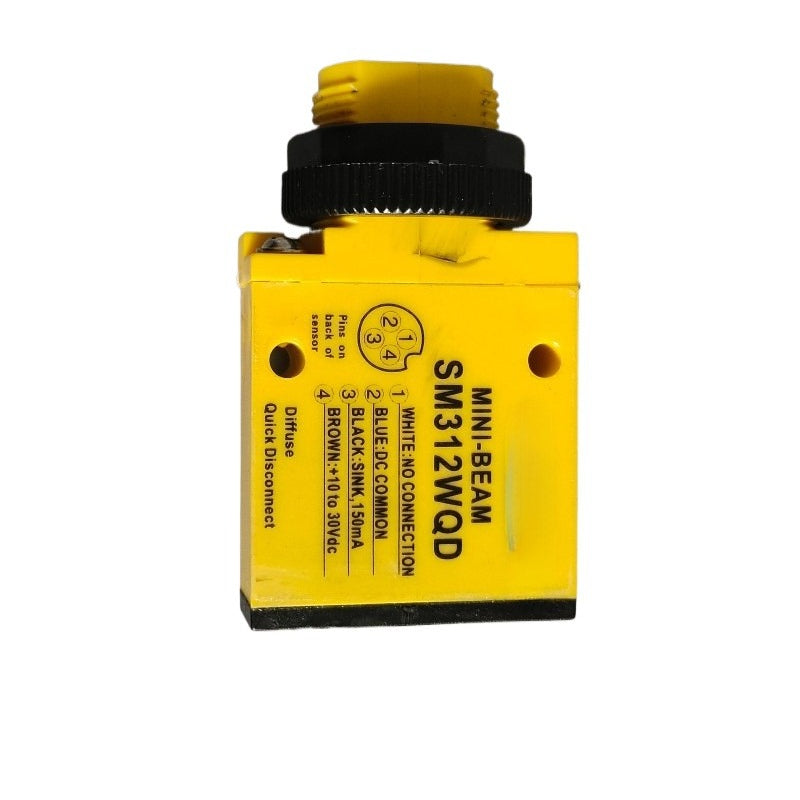 SM312WQD 10-30VDC 1500mm Photoelectric Sensor 4PIN  For Banner