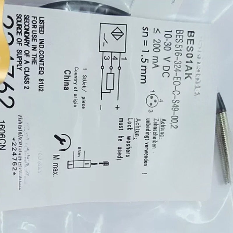 BES01AK (BES 516-324-EO-C-S49-00,2) sensors for BALLUFF