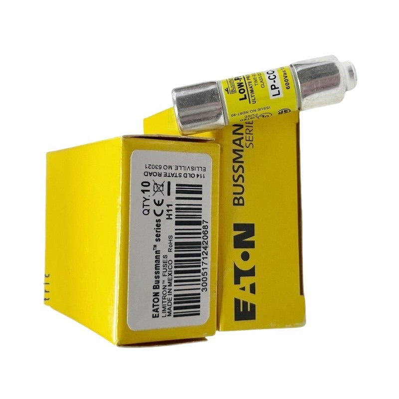 10PCS  Time-delay Fuse 1.4A 600V LP-CC-1-4/10 for  Eaton Bussmann Series