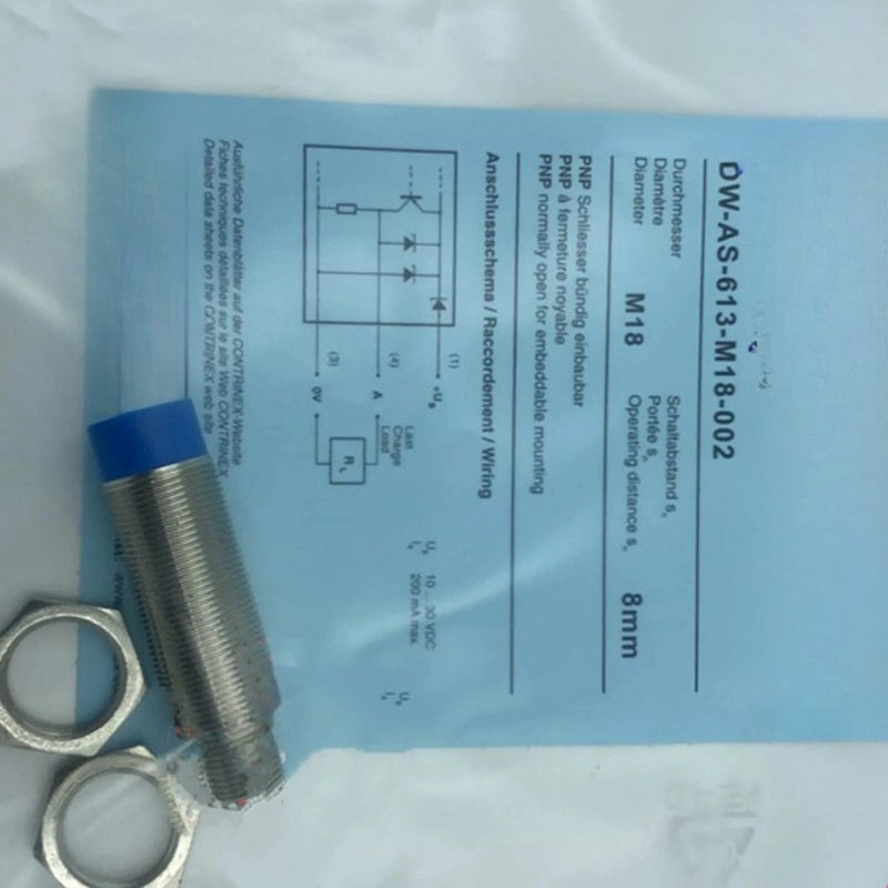DW-AS-613-M18-002 sensors proximity switches for Contrinex