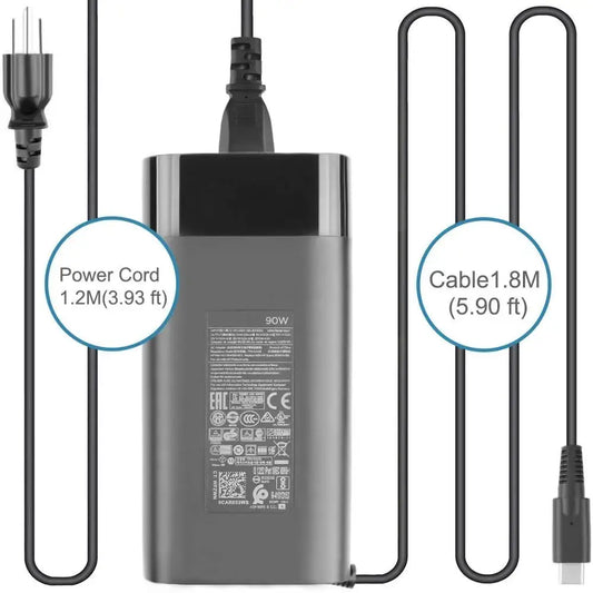 90W 20V 4.5A ADP-90FE B Type C AC Power Adapter for HP Spectre x360 15