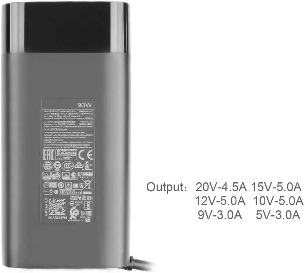90W 20V 4.5A ADP-90FE B Type C AC Power Adapter for HP Spectre x360 15