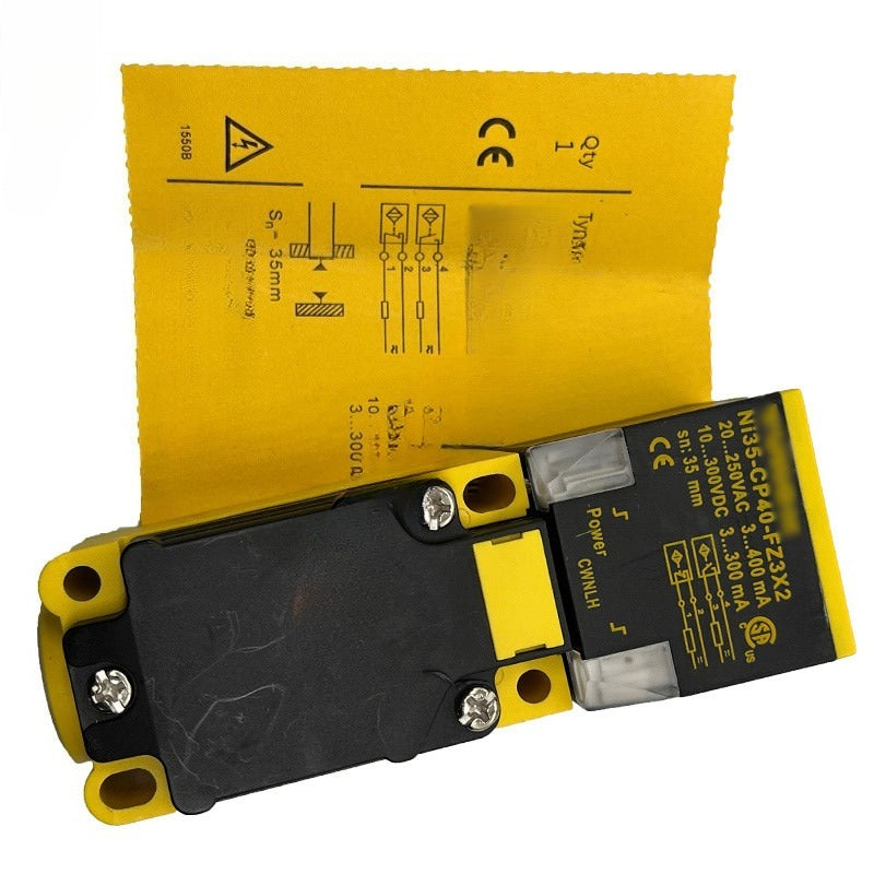 Proximity Sensor Rectangular Unshielded Terminal 35mm For Turck NI35-CP40-FZ3X2