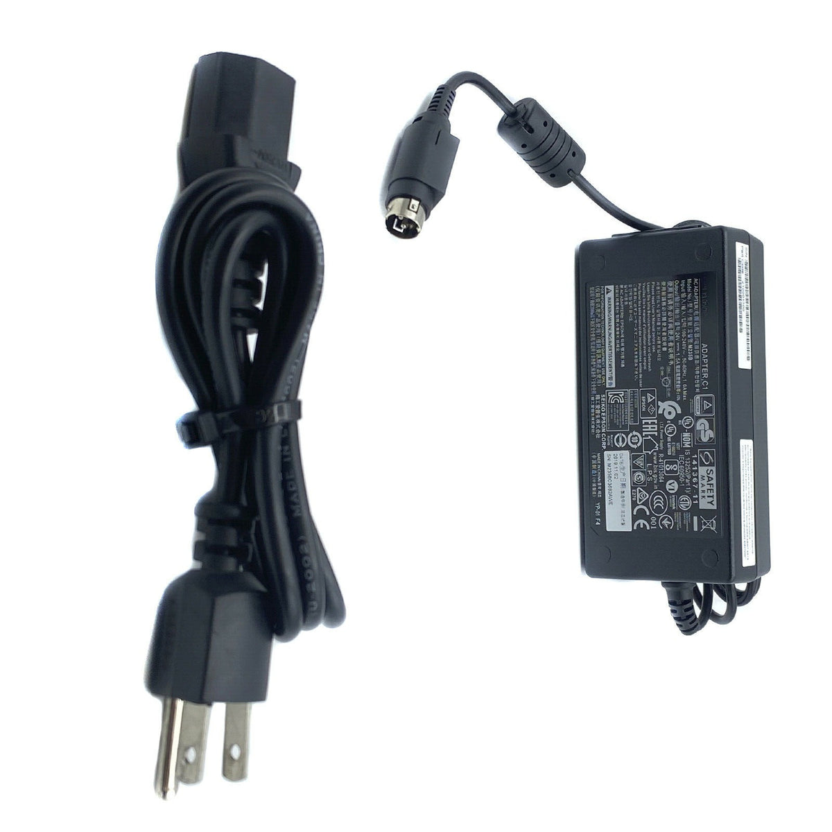 AC Power Supply Adapter for Epson TM-T20 TM-T20II Printers
