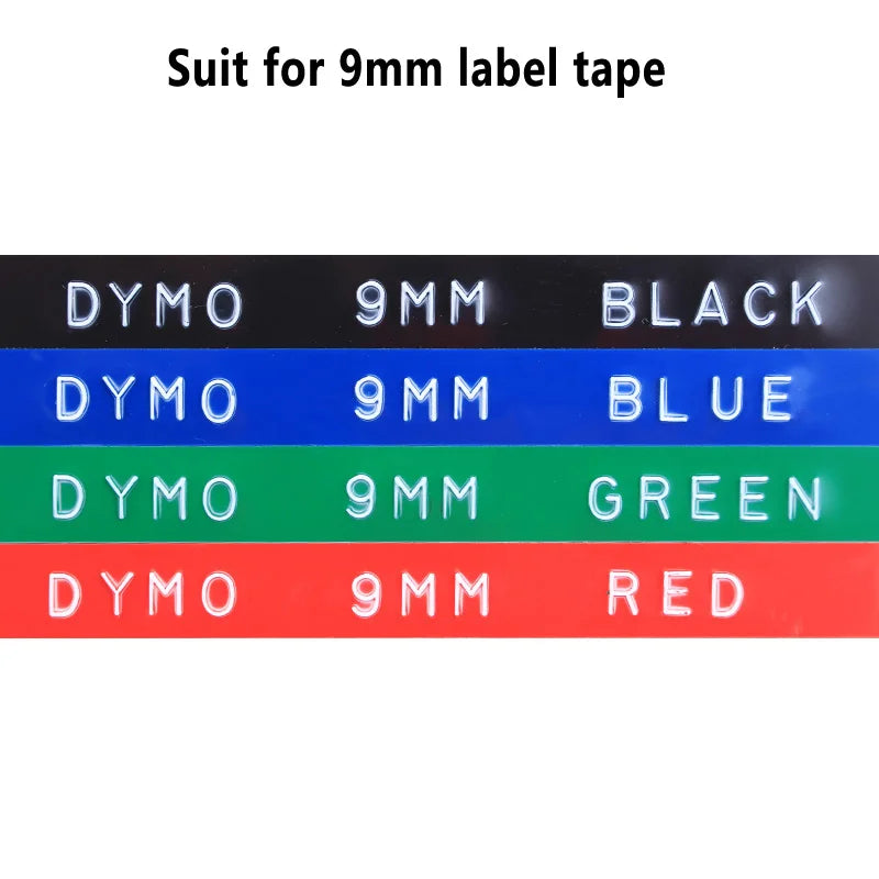 For shoppingchain 9mm 3D DIY manuelle etikettenhersteller für dymo 1880 präge Kunststoff PVC Label manuelle etikettendrucker Schreibmaschine