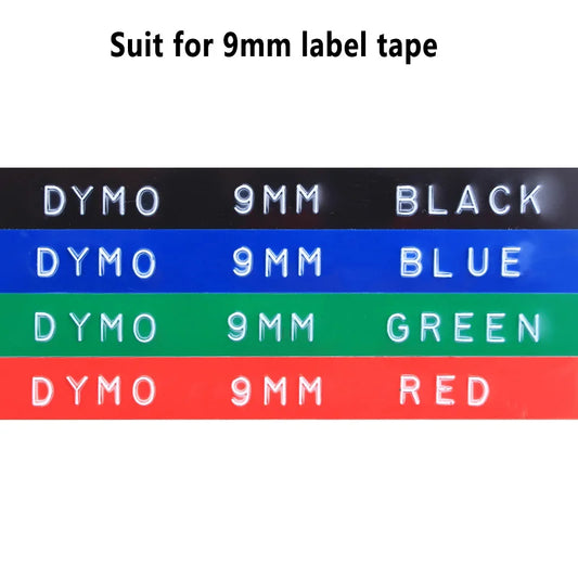For shoppingchain 9mm 3D DIY manuelle etikettenhersteller für dymo 1880 präge Kunststoff PVC Label manuelle etikettendrucker Schreibmaschine