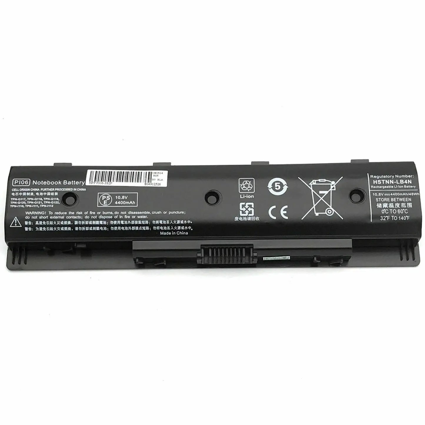 Battery for HP Envy P106 HSTNN-LB4N from 15-J053CL 15-j PN 709988-421 710416-001