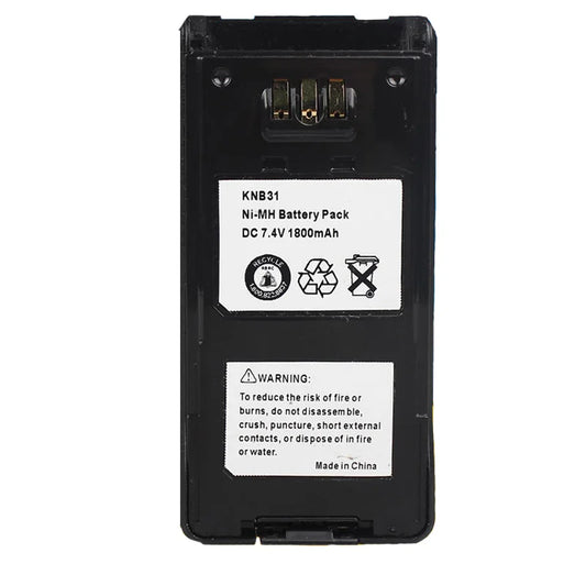 Battery for Kenwood TK2180 TK3180 TK3185 1800mAh KNB-31 KNB-32 7.4V