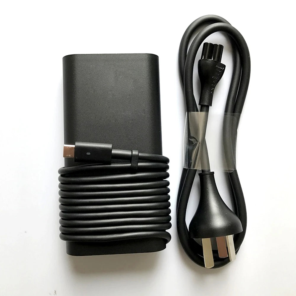 Fit for Dell 65W 5V/9V/15V/20V Type-C Charger Latitude 13 7389 Notebook