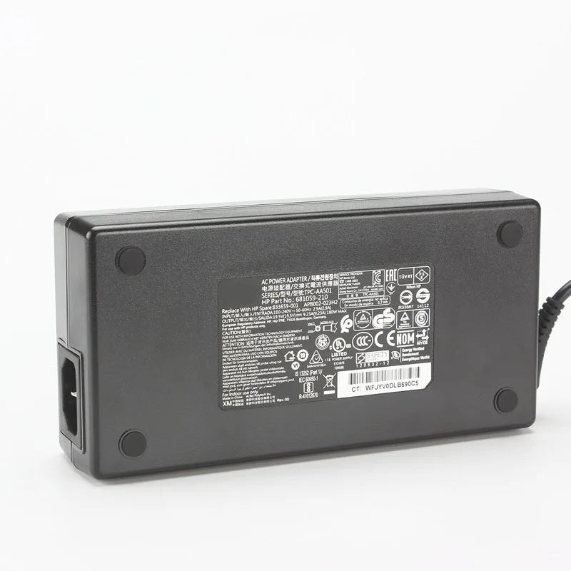 Fit for HP TPC-AA501 Envy Pavilion All-In-One Desktop Series 180W 19.5V 9.23A C13 AC Power Adapter 849653-004.