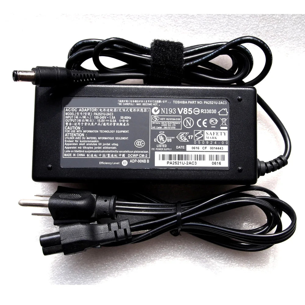 Fit for  Toshiba Satellite PA2521U-2AC3 N193 V85 R33030 15V 6A AC/DC Adapter