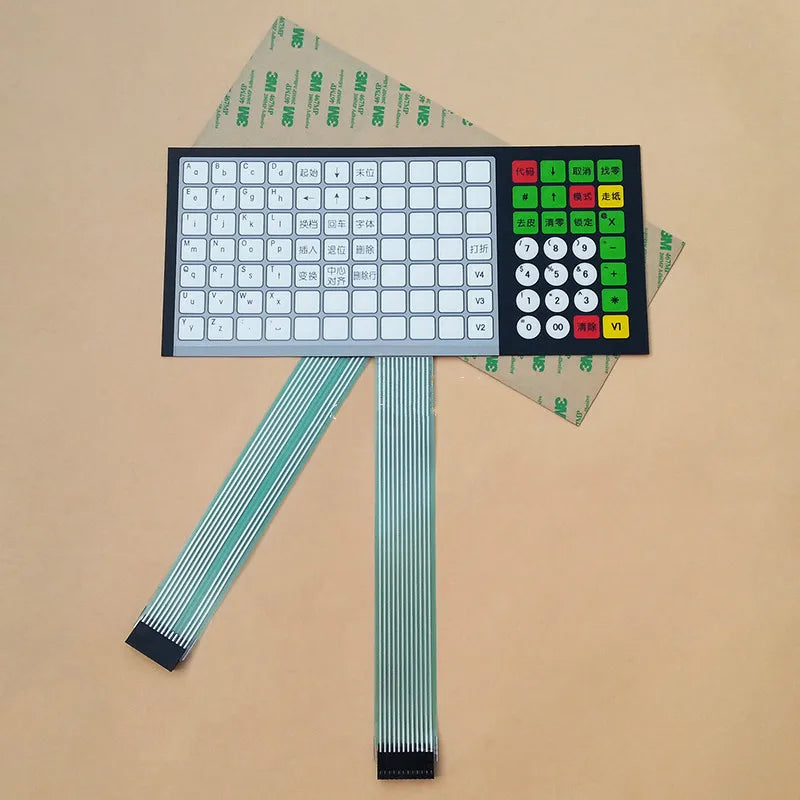 Keyboard Film For Mettler Toledo 3650+/3680+/3880E+  Keyboard Film3600/3650/3680/3880 Electronic Blance Keyboard Film