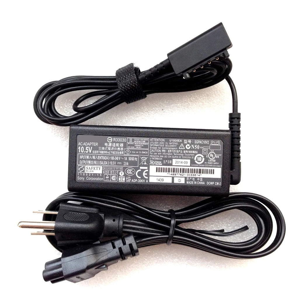 NEW 30W 10.5V 2.9A AC Adapter fit for Sony Xperia Tablet SGPAC10V2