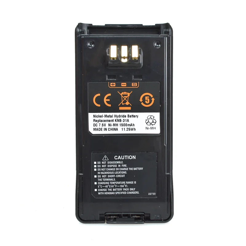 New Battery for Kenwood TK3180 3180E 3180EMP 3185 3260EX KNB-31A knb-32n 1500mAh