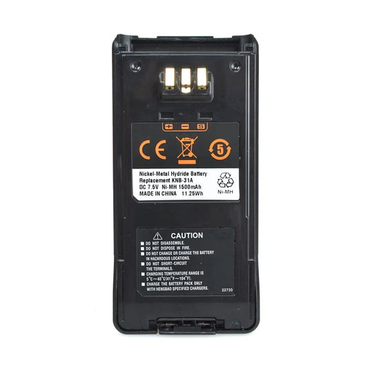 New Battery for Kenwood TK3180 3180E 3180EMP 3185 3260EX KNB-31A knb-32n 1500mAh