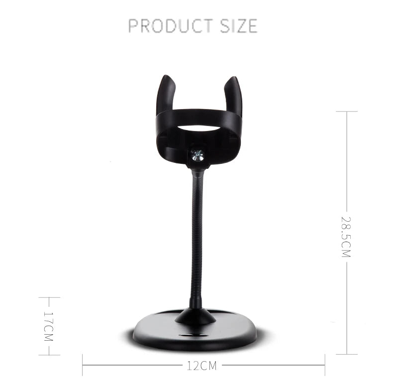 For shoppingchain Neue Scannerhalterung Für Honeywell 1900 1900GSR 1900GHD Selbstinduktive Barcode-Schwanenhalshalterung