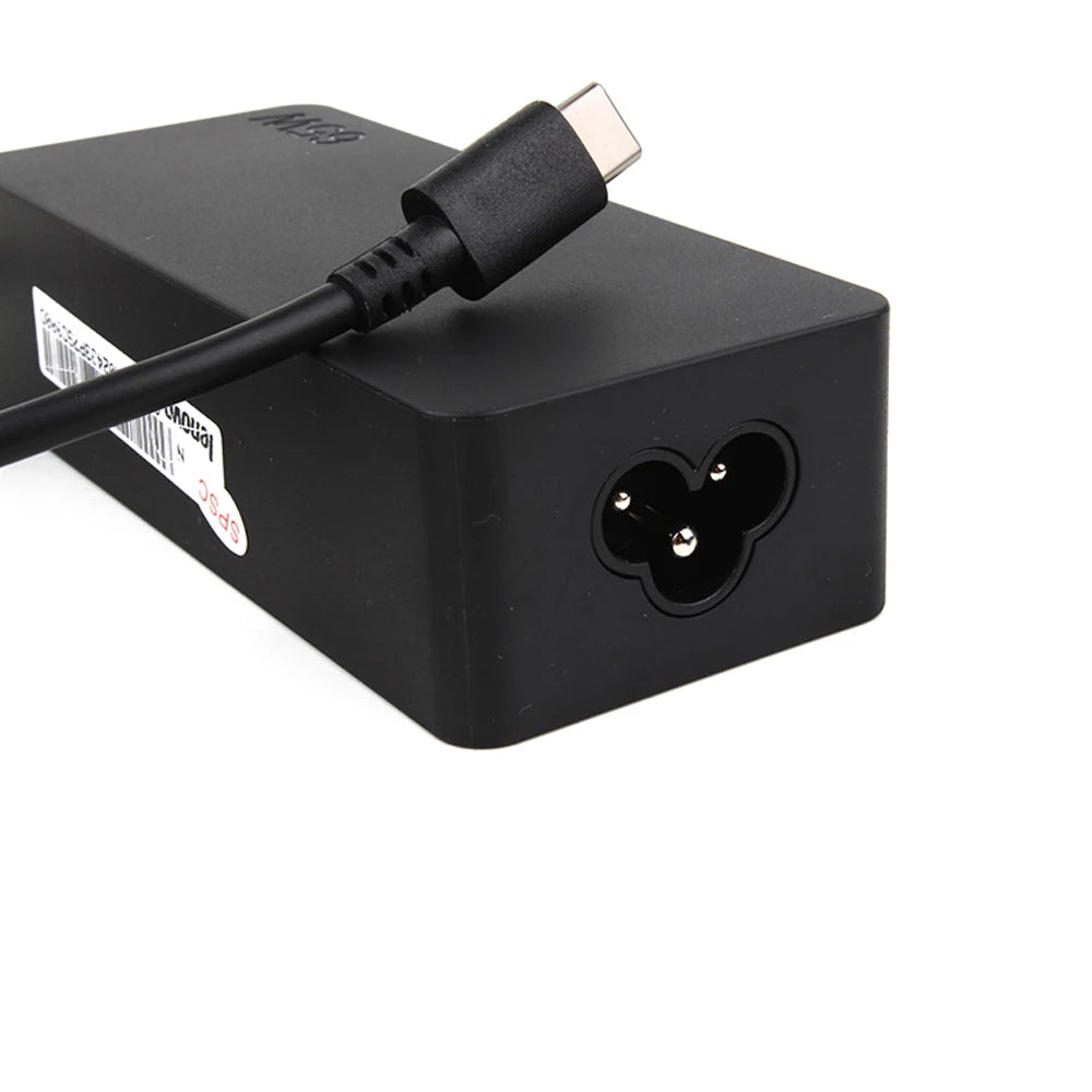 New USB-C TYPE-C Power Charger Adapter ADLX65YCC3A fit for Lenovo ThinkPad X1 Carbon