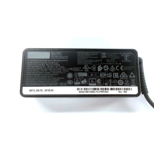 New for Lenovo 65W 20V 3.25A Type-C USB C AC/DC Power Charger Adapter 15V 3A