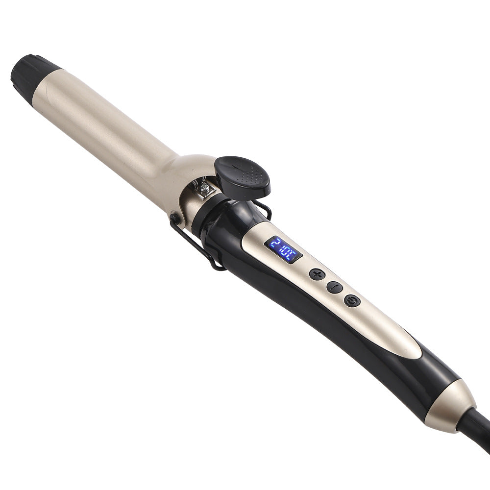Hair appliances, electric curling iron 28mm temperature control digital display curling iron, electric curling iron, personal protection appliances