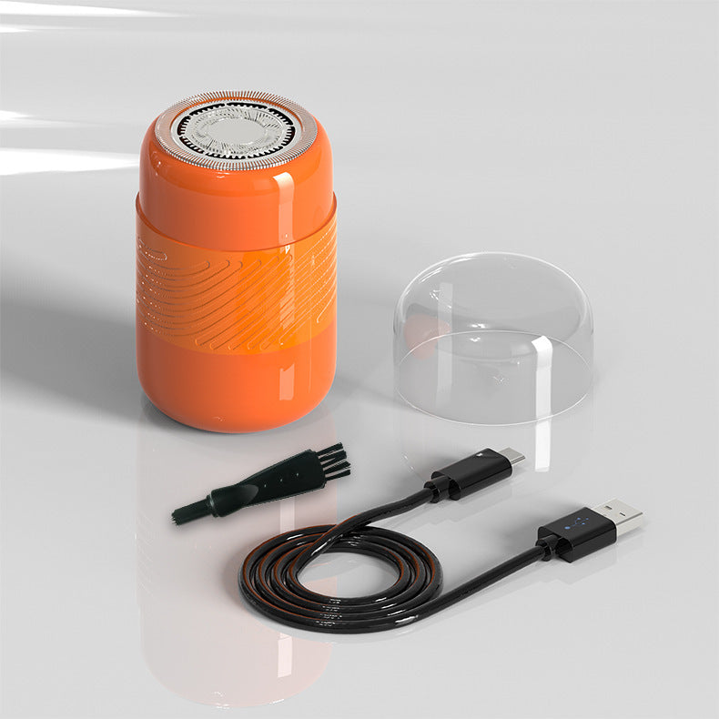 Mini electric razor cross-border, portable travel car mini razor whole body waterproof, rechargeable model