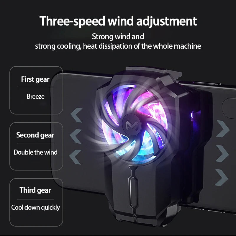 DL05 FL05 Semiconductor Cooling Air Cooling Mobile Phone Radiator Game Back Clip Mobile Phone Fan