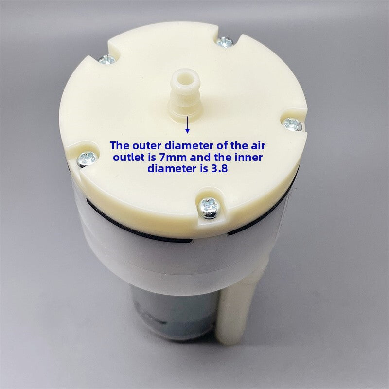 60mm DC 12V Large Flow Micro 555 Vacuum Pump Air Oxygen Pump DIY Inflator Packer