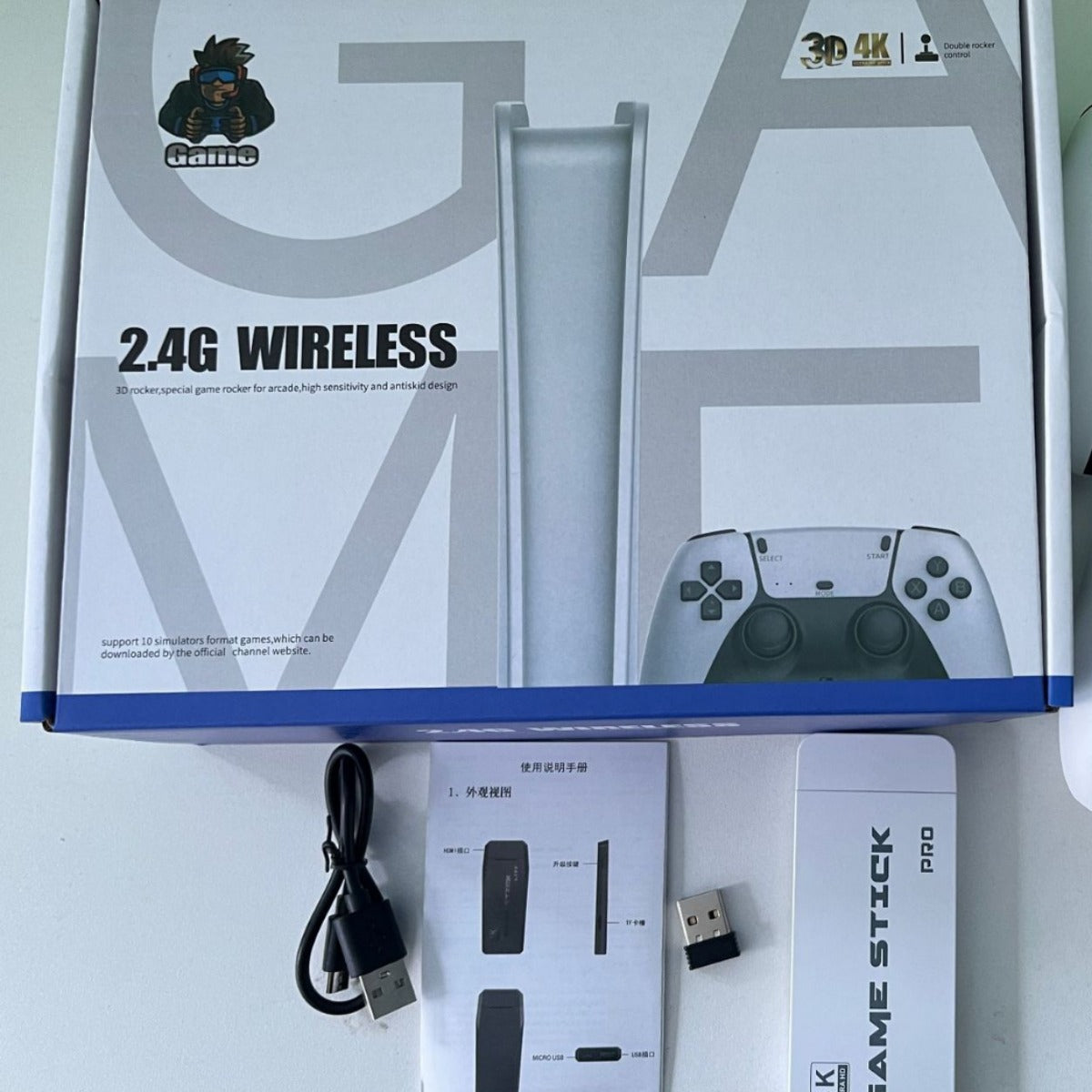 New M15 home TV game console 2.4G wireless dual-handle arcade U Bao 20000 game HDMI