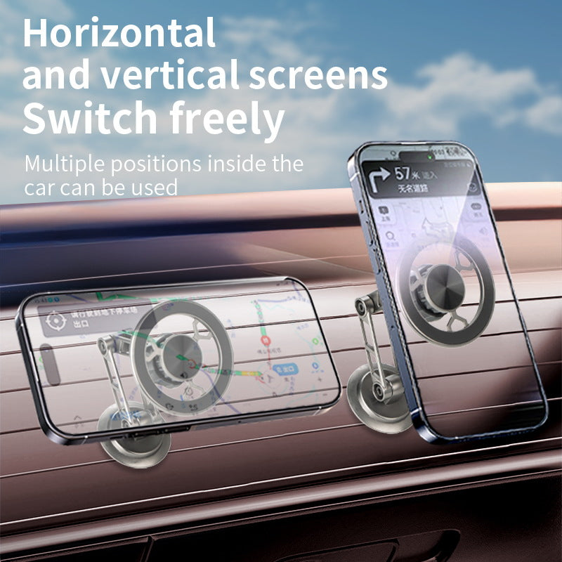 Metal magnetic phone holder Dashboard windshield Car holder