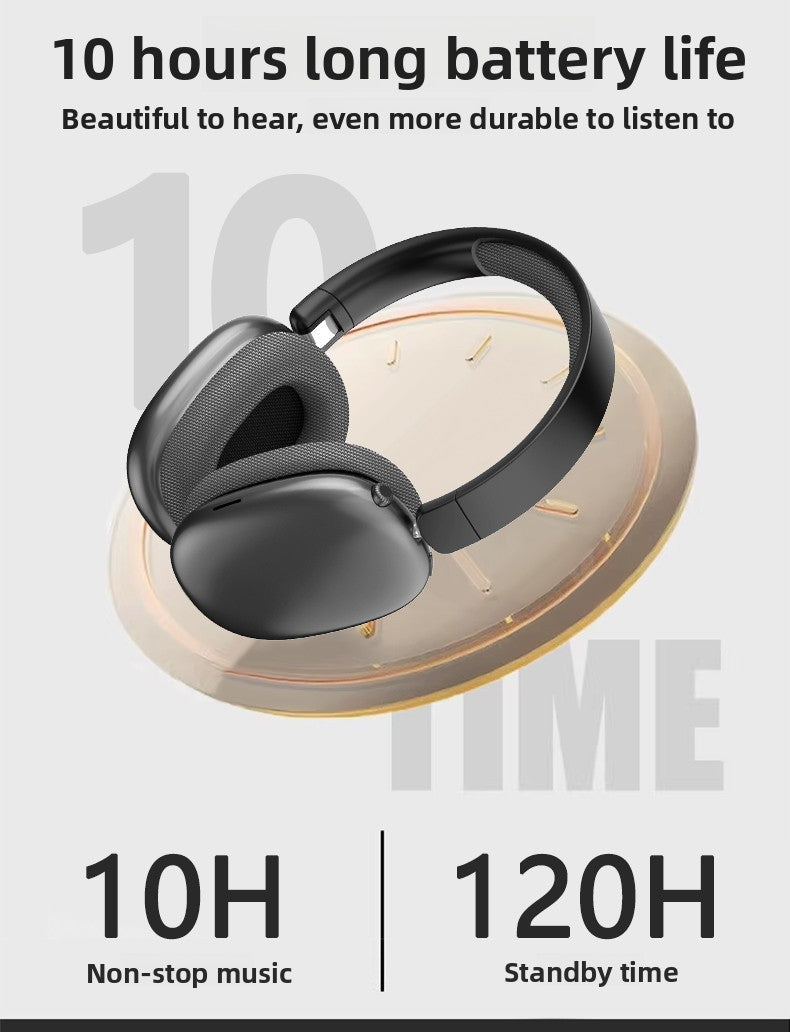 Headset Bluetooth headset active noise reduction without sound leakage retro HiFi high sound quality e-sports game