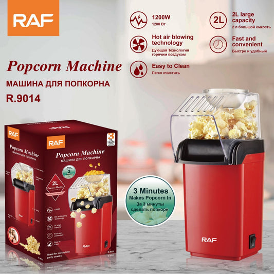 European standard household popcorn machine, automatic mini corn popping machine, small DIY popping machine