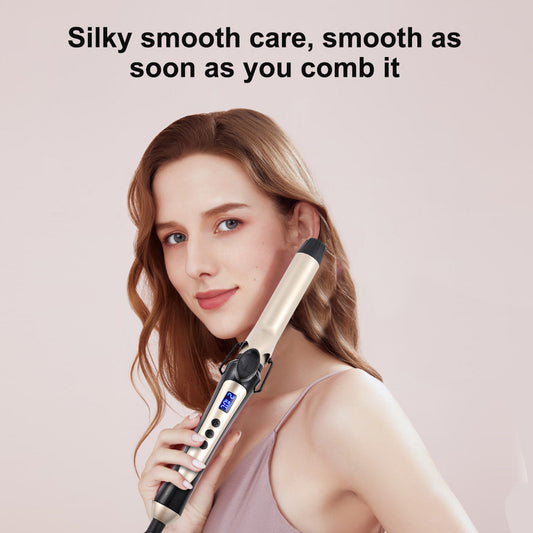 Hair appliances, electric curling iron 28mm temperature control digital display curling iron, electric curling iron, personal protection appliances