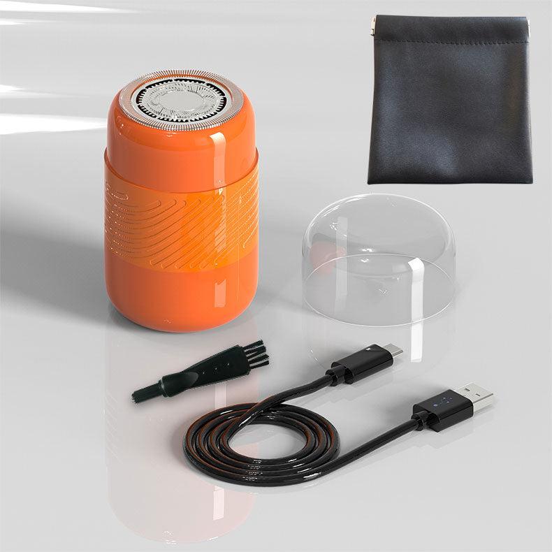 Mini electric razor cross-border, portable travel car mini razor whole body waterproof, rechargeable model