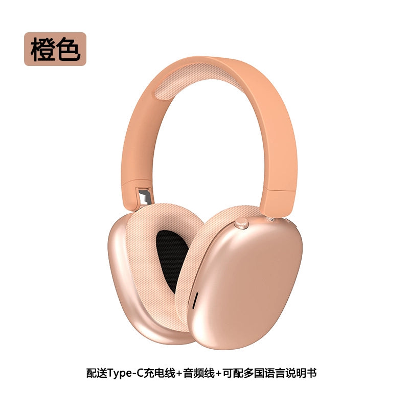 Headset Bluetooth headset active noise reduction without sound leakage retro HiFi high sound quality e-sports game