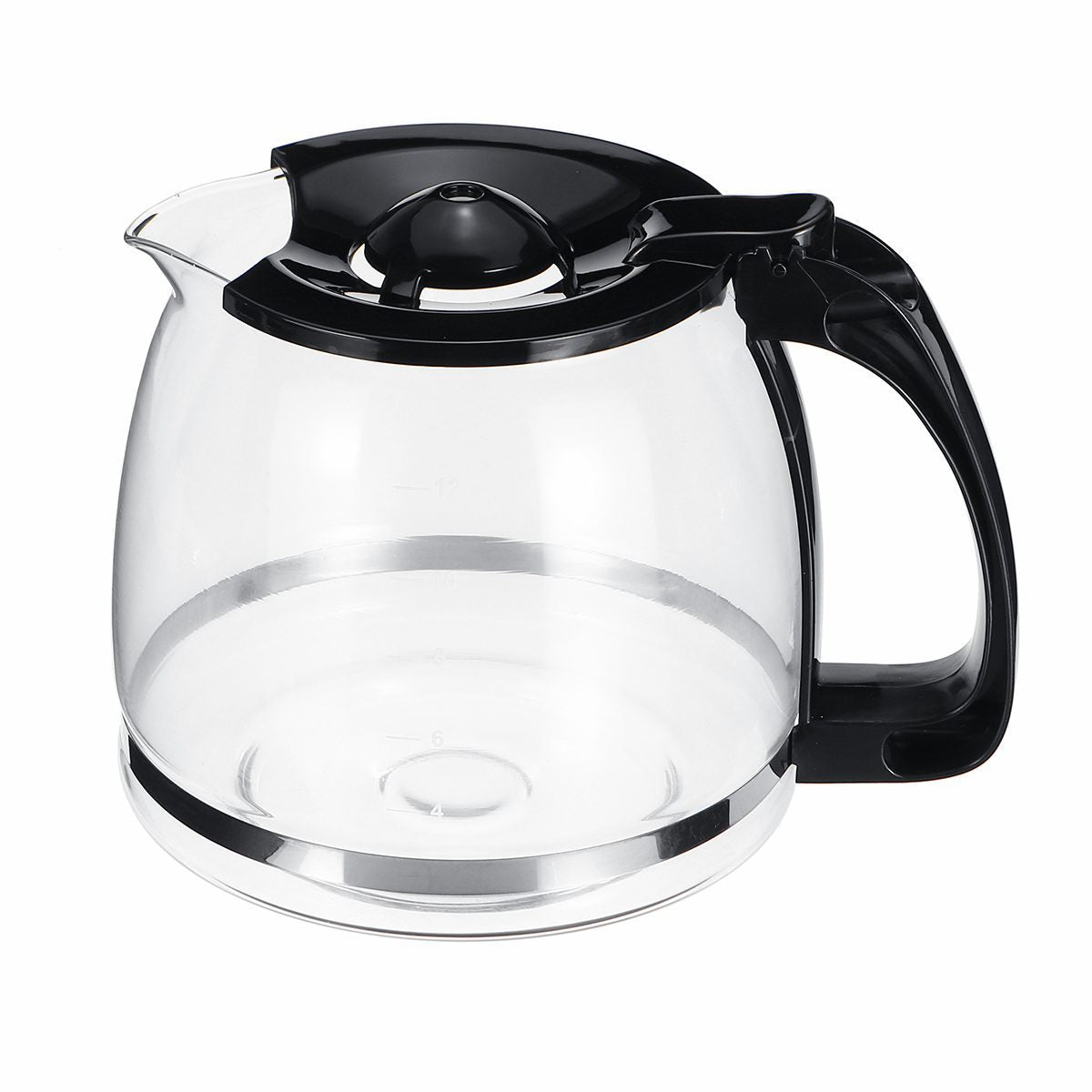 European standard 12 cups drip coffee machine 1500ml capacity, coffee pot brewed coffee household appliances