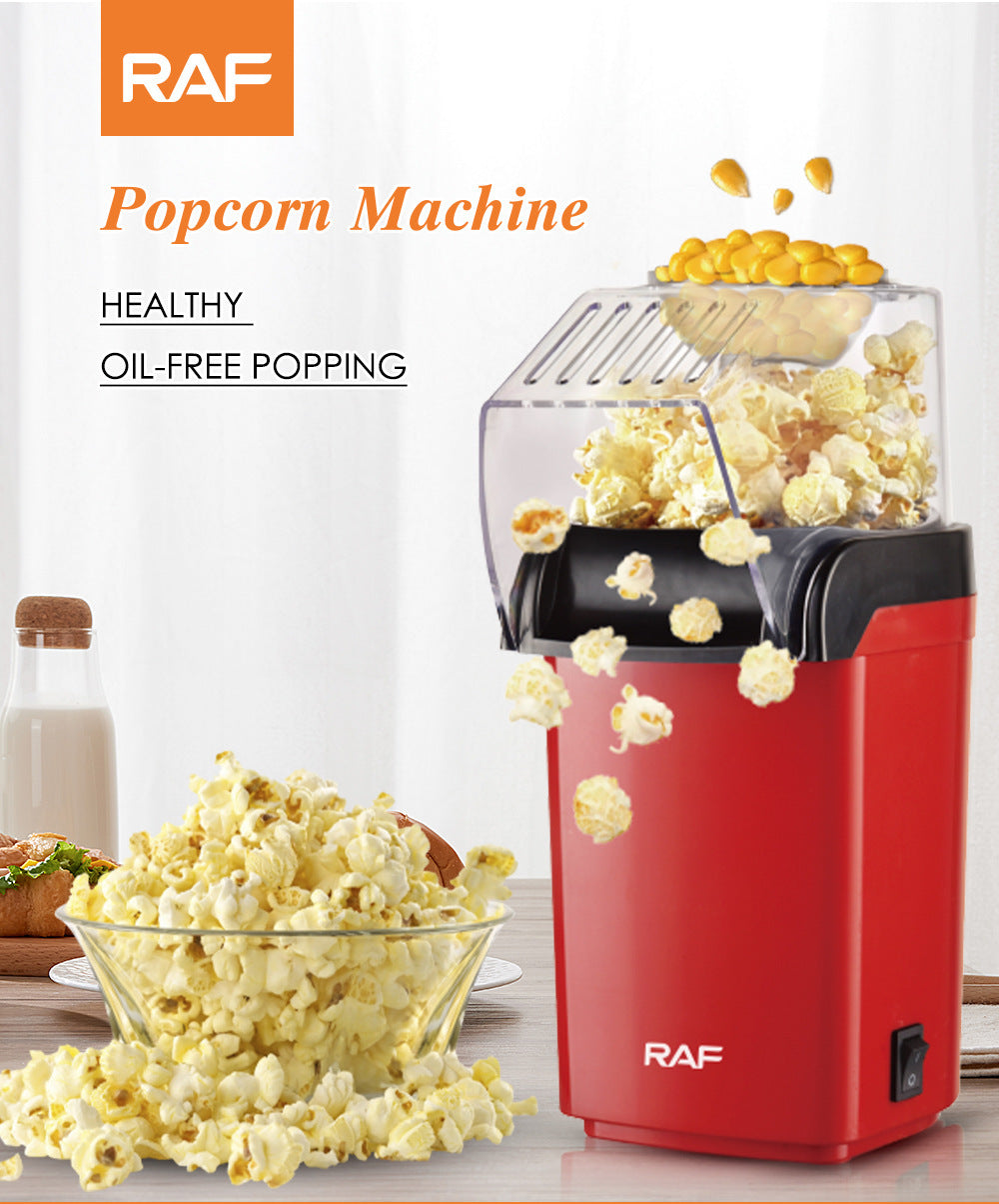 European standard household popcorn machine, automatic mini corn popping machine, small DIY popping machine