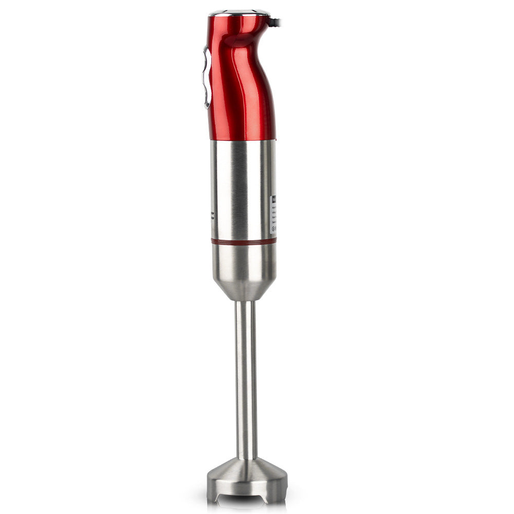 European standard electric hand-held mixer complementary food cooking stick 350W stainless steel 4-blade multi-functional mixing