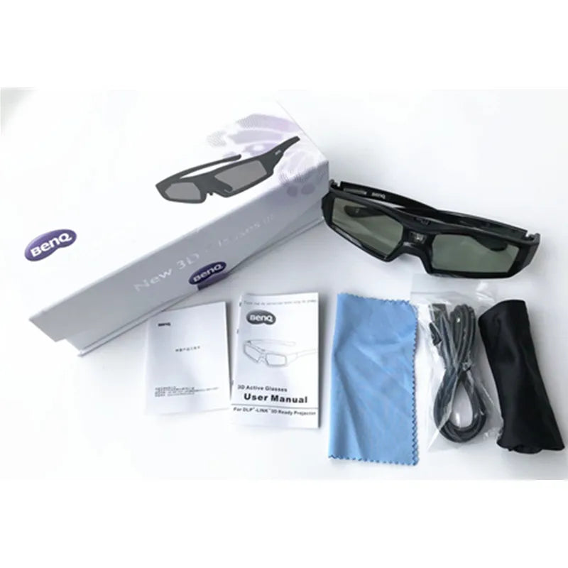 Compatible for BenQ 3D Glasses Active Shutter DLP Projector W2700/1120/1090/I720GS1