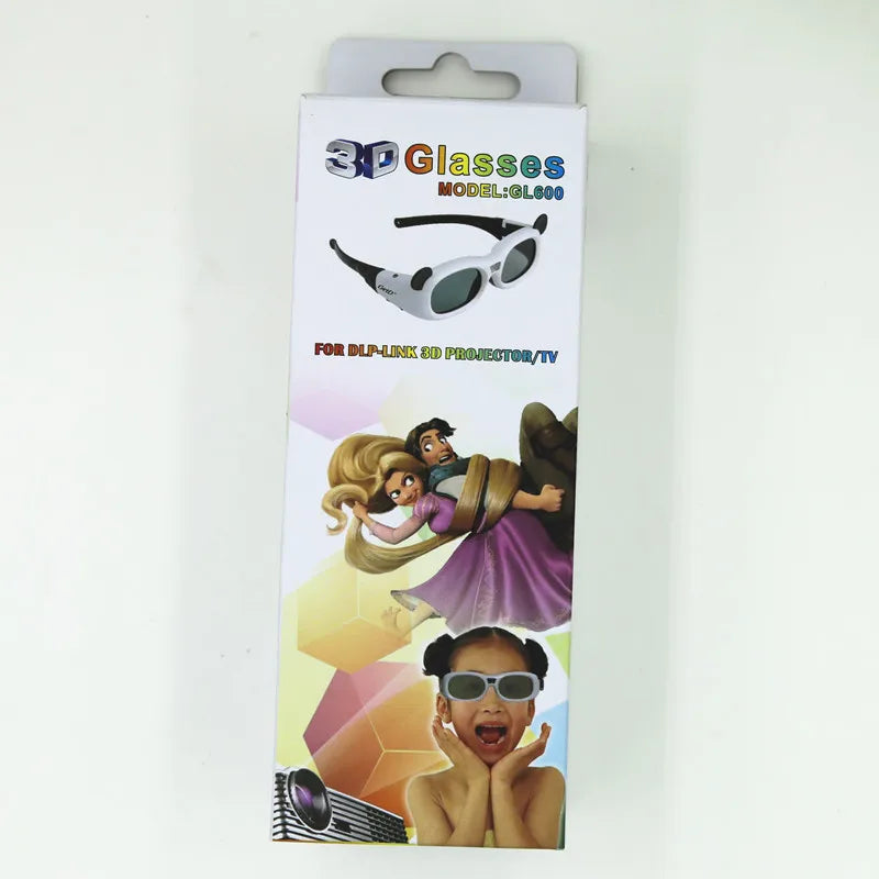 Compatible for children DLP active shutter 3D glasses Suitable for Optoma BenQ Extreme Rice H2S Nut J9 Projector