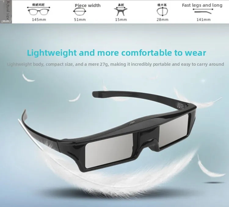 active shutter Bluetooth Suitable for EPSON Epson dedicated projector 3D glasses TW7000/6700/5700TX