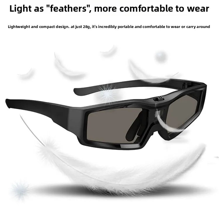 Compatible for ViewSonic/ViewSonic Original 3D Glasses Active Shutter DLP Projector Q5/M1 +/M2 + Micro